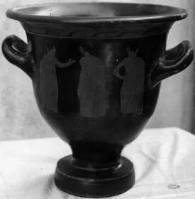 KRATER, BELL (ATHENIAN, RED-FIGURE)