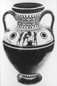 AMPHORA, NECK (ATHENIAN, BLACK-FIGURE)