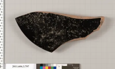 Terracotta fragment of a lid