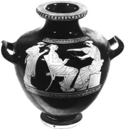 HYDRIA (ATHENIAN, RED-FIGURE)