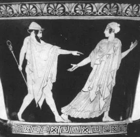 KRATER, CALYX (ATHENIAN, RED-FIGURE)