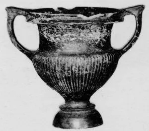 KRATER (SOUTH ITALIAN, CAMPANIAN, BLACK GLAZE)