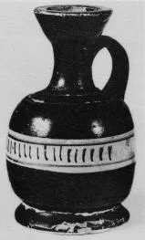 LEKYTHOS, SQUAT (ATHENIAN, BLACK-FIGURE)