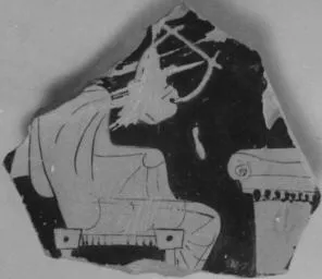 CUP, FRAGMENT (ATHENIAN, RED-FIGURE)