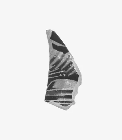 Attic Black-Figure Eye Cup Fragment
