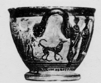 SKYPHOS (ATHENIAN, BLACK-FIGURE)