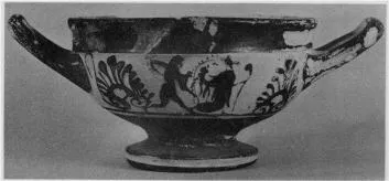 SKYPHOS (ATHENIAN, BLACK-FIGURE)