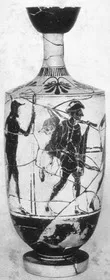 LEKYTHOS (ATHENIAN, BLACK-FIGURE)