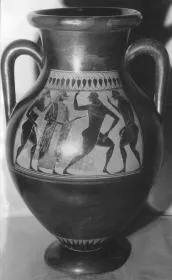 AMPHORA, BELLY, TYPE C (ATHENIAN, BLACK-FIGURE)