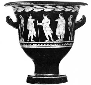 KRATER, BELL (SOUTH ITALIAN, CAMPANIAN, RED-FIGURE)