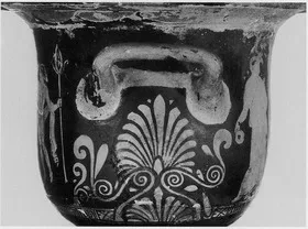 KRATER, BELL (SOUTH ITALIAN, APULIAN, RED-FIGURE)