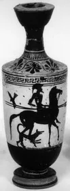 LEKYTHOS (ATHENIAN, BLACK-FIGURE)