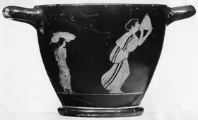 SKYPHOS (ATHENIAN, RED-FIGURE)