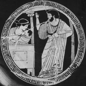 CUP (ATHENIAN, RED-FIGURE)