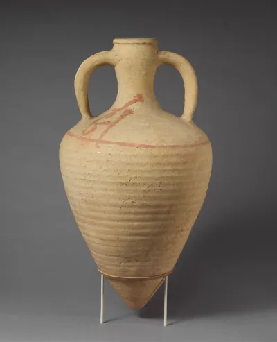 Terracotta amphora