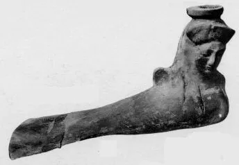 FIGURE VASE (EAST GREEK)