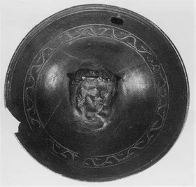 BOWL (CALENIAN, BLACK GLAZE)