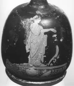 LEKYTHOS, SQUAT (ATHENIAN, RED-FIGURE)