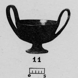 KANTHAROS (ETRUSCAN, BUCCHERO)