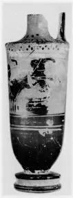 LEKYTHOS, FRAGMENT (ATHENIAN, BLACK-FIGURE)