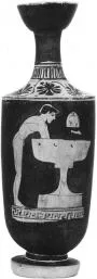 LEKYTHOS (ATHENIAN, RED-FIGURE)
