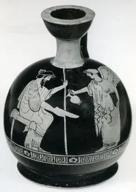 LEKYTHOS, SQUAT (ATHENIAN, RED-FIGURE)