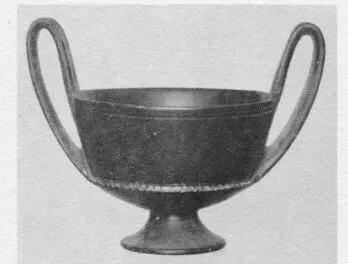 KANTHAROS (SOUTH ITALIAN, BUCCHERO)