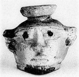 FIGURE VASE (EAST GREEK)