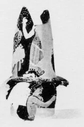 OINOCHOE, FRAGMENTS (ETRUSCAN, RED-FIGURE)
