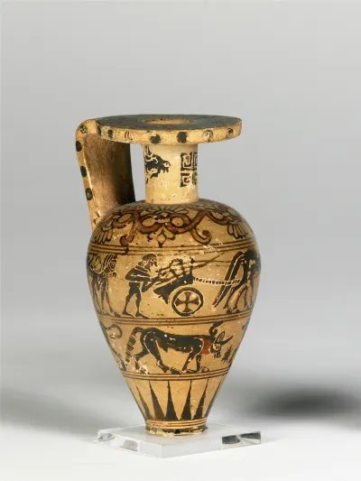 Lekythos (Protokorinthischer Spitzaryballos)