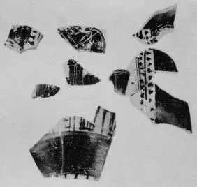 KRATER, COLUMN, FRAGMENTS (ATHENIAN, BLACK-FIGURE)