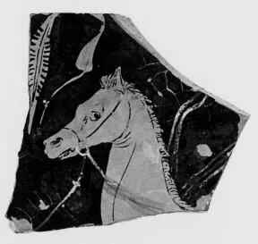 KRATER, BELL, FRAGMENT (SOUTH ITALIAN, APULIAN, RED-FIGURE)