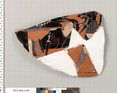 Terracotta fragment of an amphora (jar)