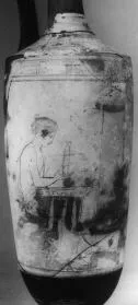 LEKYTHOS (ATHENIAN, RED-FIGURE)