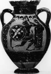 AMPHORA, BELLY, TYPE B (ATHENIAN, BLACK-FIGURE)