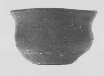 BOWL (ETRUSCAN, BUCCHERO)