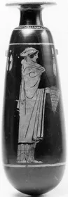 ALABASTRON (ATHENIAN, RED-FIGURE)