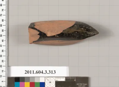 Terracotta fragment of a calyx-krater (bowl for mixing wine and water)?