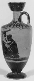 LEKYTHOS (ATHENIAN, BLACK-FIGURE)