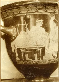 KRATER, BELL (ATHENIAN, RED-FIGURE)