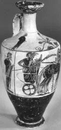 LEKYTHOS (ATHENIAN, BLACK-FIGURE)