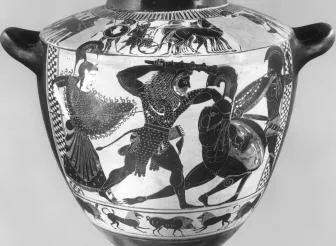 HYDRIA (ATHENIAN, BLACK-FIGURE)