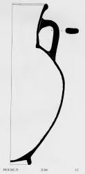 AMPHORA, NECK (ATHENIAN GEOMETRIC)