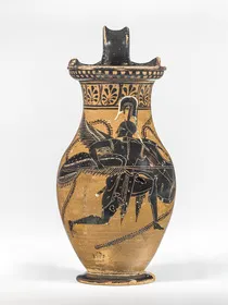 OLPE (ATHENIAN, BLACK-FIGURE)