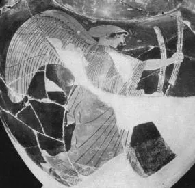 AMPHORA, NECK (ATHENIAN, RED-FIGURE)