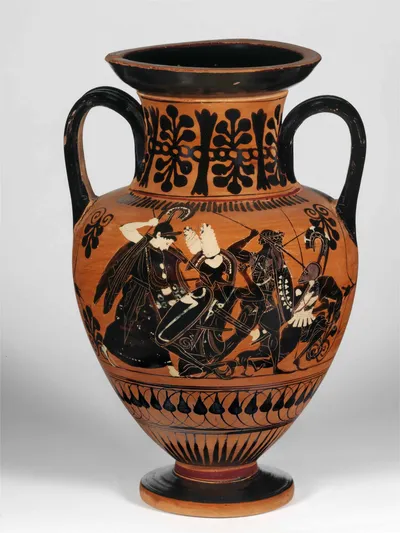 Attische Halsamphora