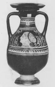 PELIKE (SOUTH ITALIAN, GNATHIAN, BLACK GLAZE)