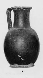 OINOCHOE (CALENIAN, BLACK GLAZE)
