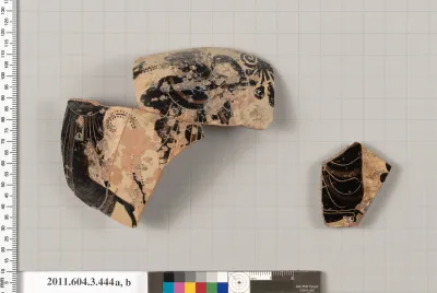 Terracotta fragments of a neck-amphora (jar)
