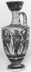 LEKYTHOS (ATHENIAN, BLACK-FIGURE)